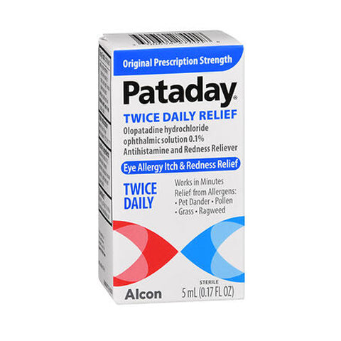 Pataday, Pataday Twice Daily Eye Allergy Itch & Redness Relief, 5 ml