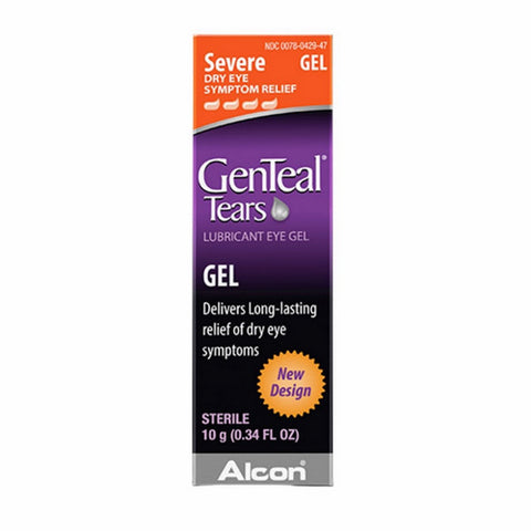 Genteal, Tears Lubricant Eye Gel Severe Dry Eye Relief, 0.34 Oz