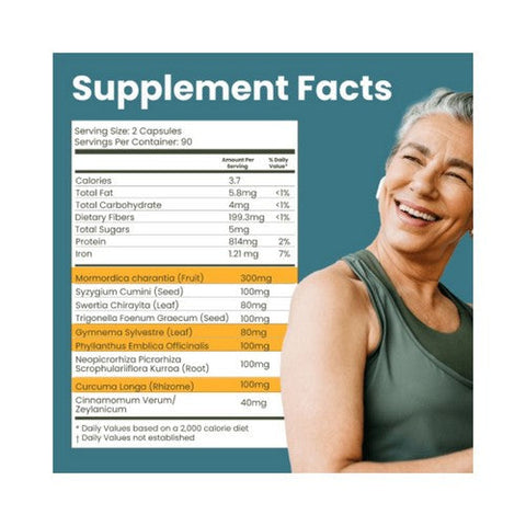Curalin, Advanced Glucose Support, 180 Caps Curalin