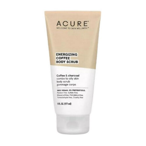 Acure, Body Scrub Energy Coffee, 6 Oz