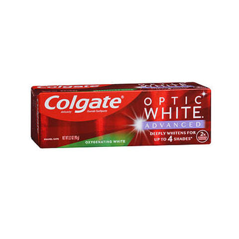 Colgate, Optic White Toothpaste Advanced Vibrant Clean, 3.2 Oz