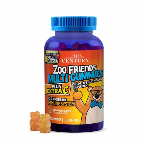 21st Century, Zoo Friends MultiVitamin, 60 Tabs
