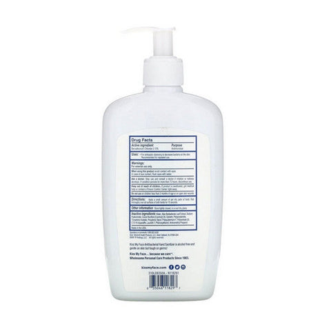 Kiss My Face, Hand Sanitizer Gel with Aloe, 17 Oz Kiss My Face