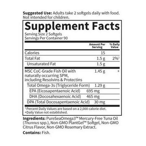 Garden of Life, Dr. Formulated Advanced Omega, Lemon, 180 Softgels Garden of Life