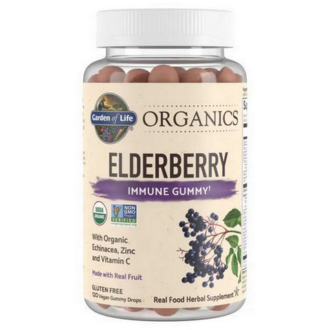 Garden of Life, Organics Elderberry, 120 Gummies
