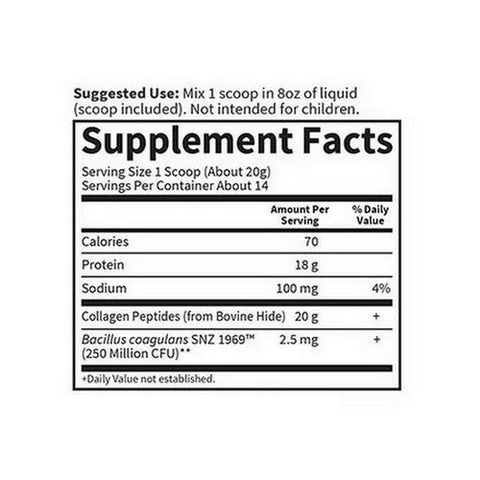 Garden of Life, Grass Fed Collagen Peptides Powder, 9.87 Oz Garden of Life