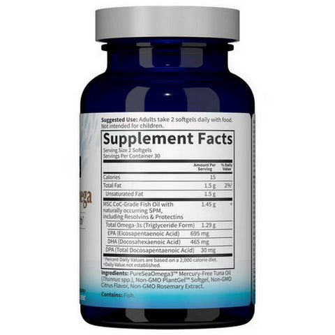 Garden of Life, Dr. Formulated Advanced Omega, Lemon, 60 Softgels