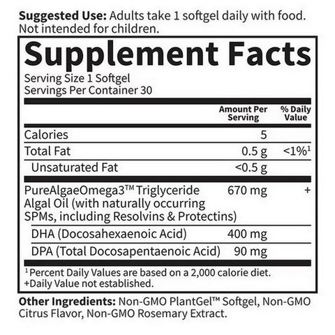 Garden of Life, Dr. Formulated Prenatal Vegan DHA, 30 Softgels