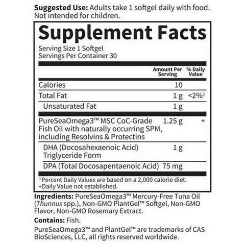 Garden of Life, Dr. Formulated DHA, Lemon, 30 Softgels Garden of Life