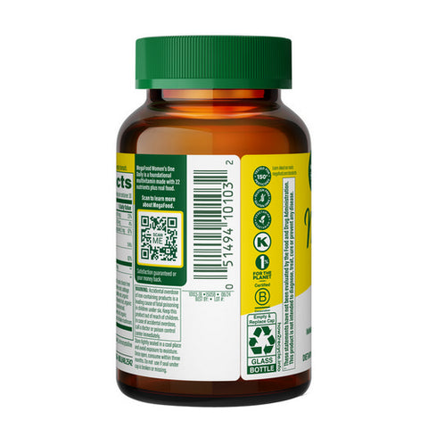 MegaFood, Women's One Daily Multivitamin, 30 Tabs