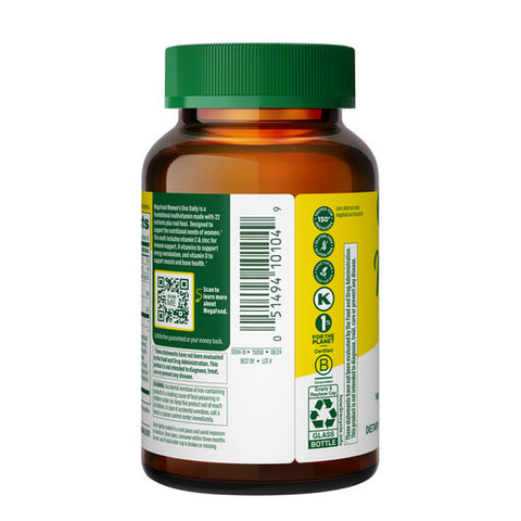 MegaFood, Women's One Daily Multivitamins, 60 Tabs