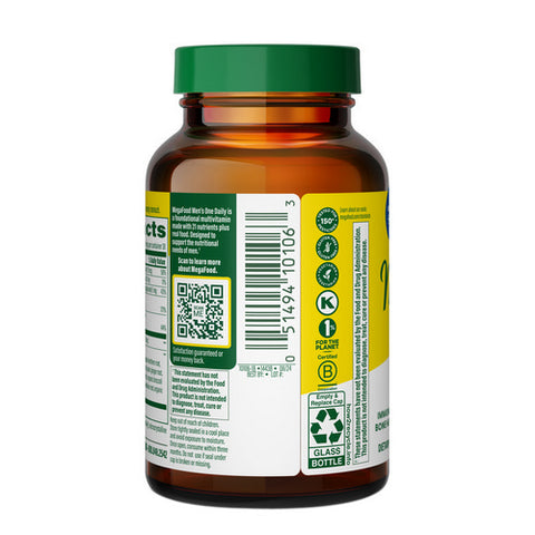 MegaFood, Men’s One Daily Multivitamin, 30 Tabs