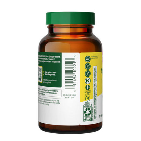 MegaFood, Vitamin D3, 2000 IU, 60 Tabs MegaFood