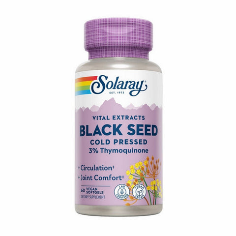 Solaray, Black Seed Extract - 3% Thymoquinone, 60 Count