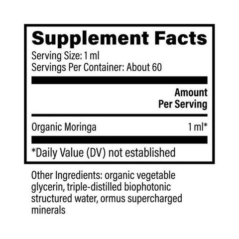 Global Healing Center, Moringa, 2 Oz Global Healing Center