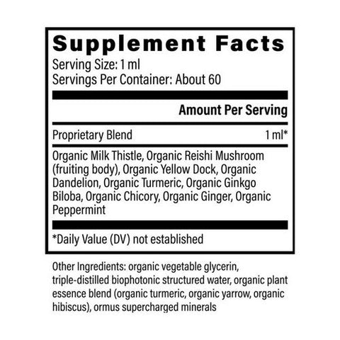 Global Healing Center, Liver Health, 2 Oz Global Healing Center