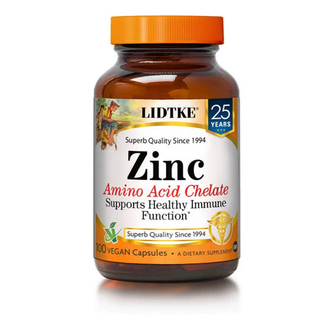 Lidtke, Zinc, 50 mg, 100 Veg Caps