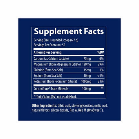 Trace Minerals, Keto Electrolyte Powder Lemon Lime, 55 Servings Trace Minerals