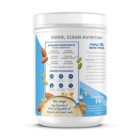 Orgain, Organic Simple Plant Protein, Vanilla 1.25 lbs Orgain