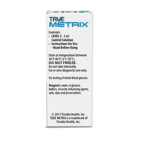 True Metrix, Control Solution Level 3, 3 Ml True Metrix