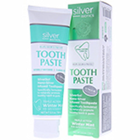 Silver Biotics (American Biotech Labs), Silver Biotics Toothpaste Wintermint, 4 Oz