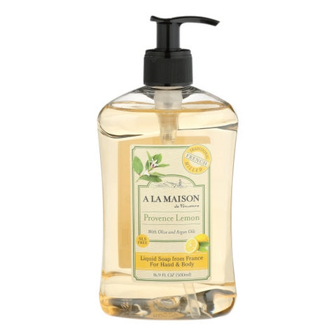 Isle De France, French Liquid Hand Soap Lemon, 16.9 Oz