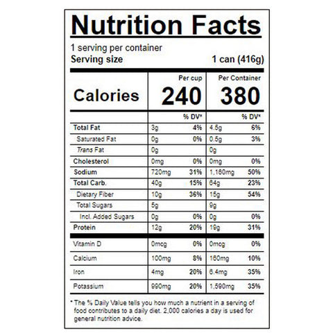 Amys, Organic Chili Black Bean, 14.7 Oz(Case Of 12)