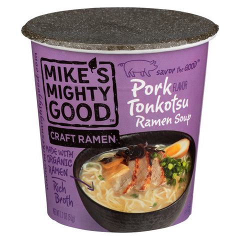 Mike's Mighty Good, Pork Tonkotsu Ramen Soup, 1.7 Oz(Case Of 6)