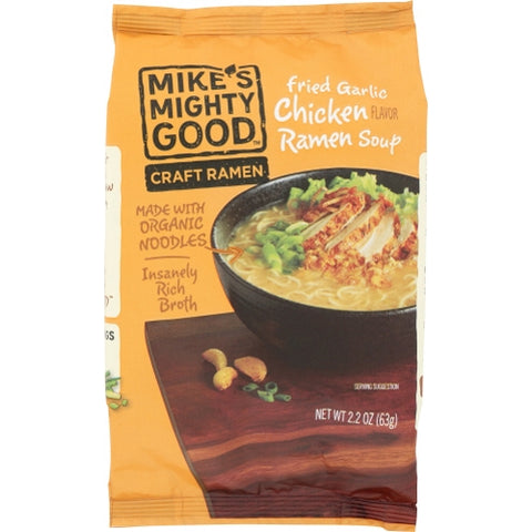 Mike's Mighty Good, Soup Ramen Frid Grlc Chkn, 2.2 Oz