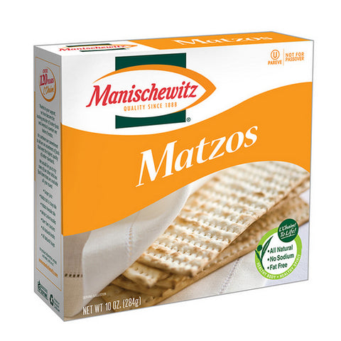 Manischewitz, Unsalted Matzo, 10 Oz