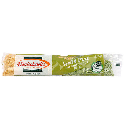 Manischewitz, Split Pea Soup Mix, 6 Oz(Case Of 24)
