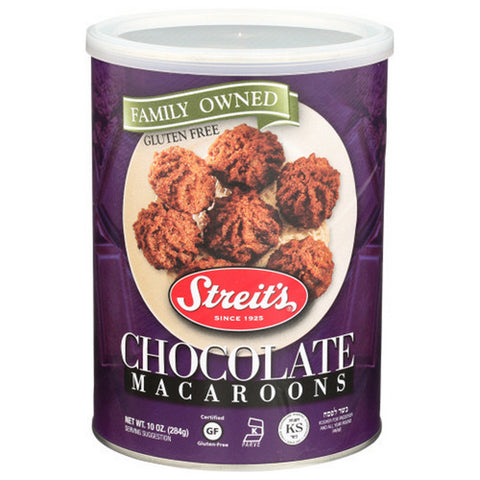 Streits, Macaroon Chocolate, 10 Oz(Case Of 12)