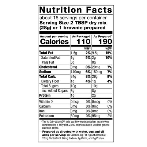 Pamela's Products, Gluten Free Brownie Mix Chocolate, 16 Oz(Case Of 6)