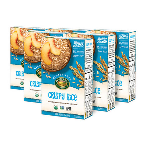 Natures Path, Organic Crispy Rice Cereal, 10 Oz(Case Of 12)