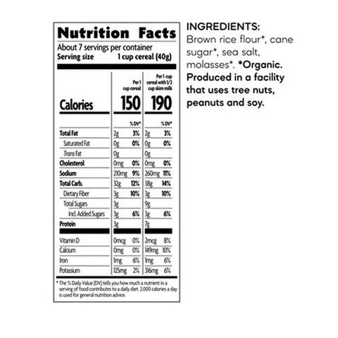 Natures Path, Organic Crispy Rice Cereal, 10 Oz(Case Of 12)