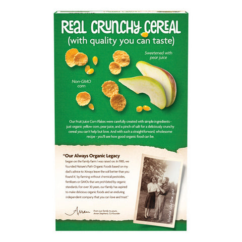 Natures Path, Organic Fruit Juice Corn Flakes, 10.6 Oz(Case Of 12)