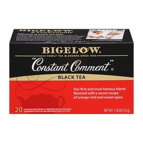 Bigelow, Black Tea Constant Comment, 1.18 Oz(Case Of 6)