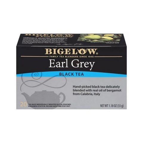 Bigelow, Earl Grey Black Tea, 1.18 Oz