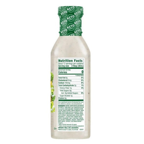 Walden Farms, Caesar Dressing, 12 Oz(Case Of 6)
