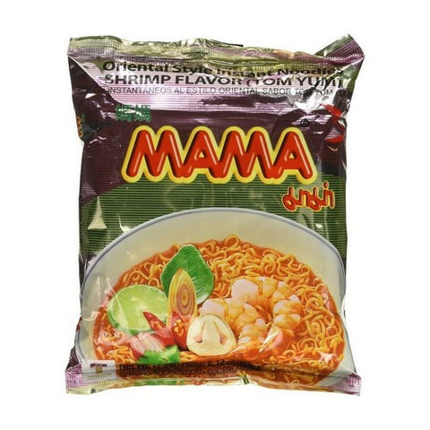 Mama, Instant Noodles Shrimp Tom Yum Flavour, 2.12 Oz(Case Of 24)