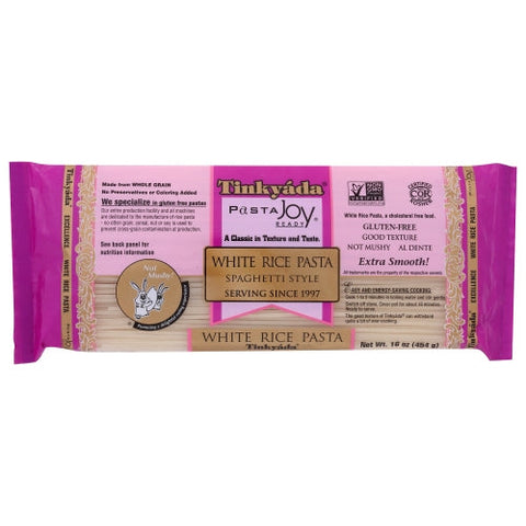 Tinkyada, Pasta Whte Rice Spaghetti, Case of 12 X 16 Oz Tinkyada
