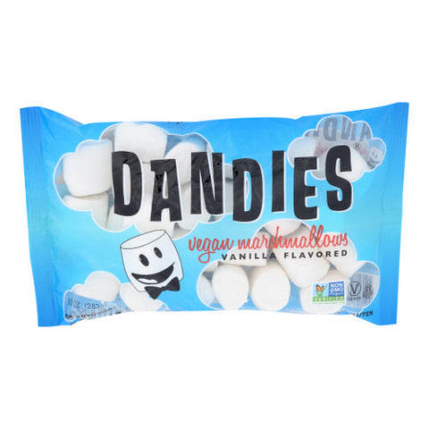 Dandies, Natural Vegan Vanilla Marshmallows, 10 Oz(Case Of 12)
