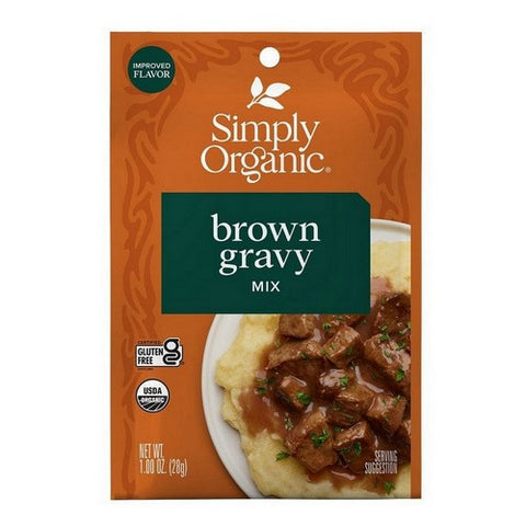 Simply Organic, Brown Gravy Seasoning Mix, 1 Oz