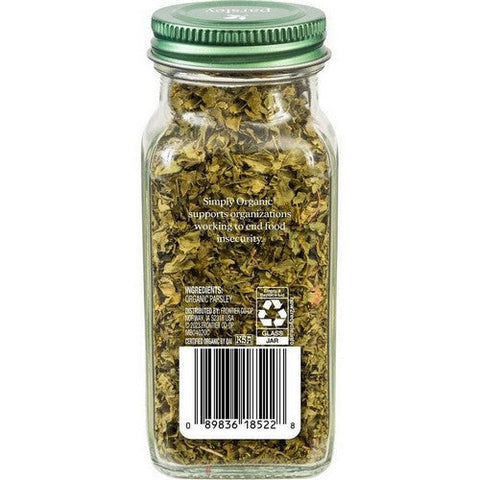 Simply Organic, Organic Parsley, 0.26 Oz(Case Of 6) Simply Organic