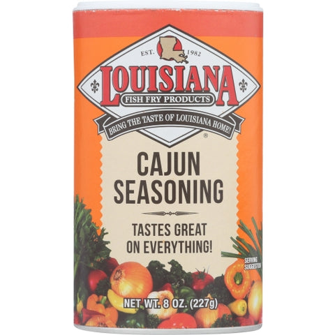 Louisiana Fish Fry, Cajun Seasoning, 8 Oz(Case Of 12)