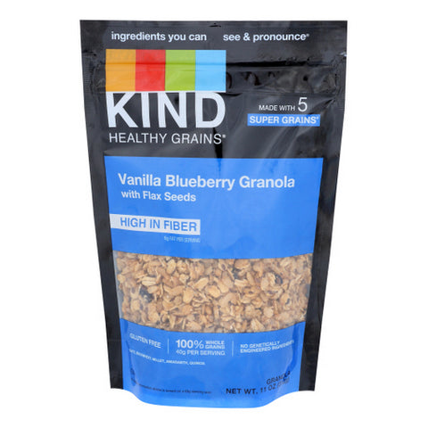 Kind, Vanilla Blueberry Granola Clusters, 11 Oz(Case Of 6)