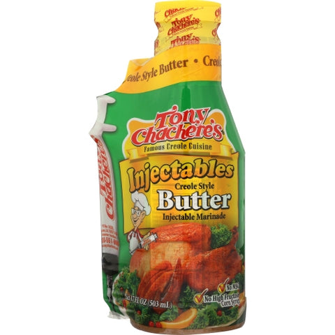 Tony Chachere's, Creole Sauce Butter Marinade, 17 Oz(Case Of 6)