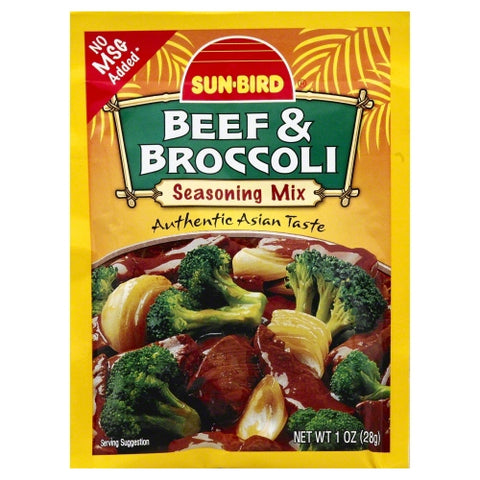 Sunbird, Mix Ssnng Beef Broc, 1 Oz(Case Of 24)