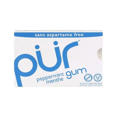 The Pur Company, Pur Peppermint Gum, 9 Count(Case Of 12)