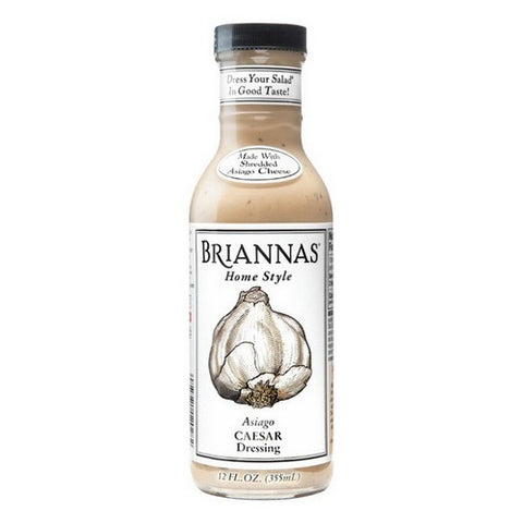 Briannas, Home Style Dressing Asiago Caesar, 12 Oz(Case Of 6)